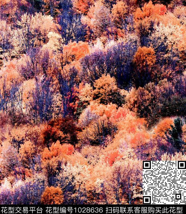 数码华亿平台风景景观树林数码印花华亿平台下载（图片编号: 1028636） - 瓦栏（Walan）