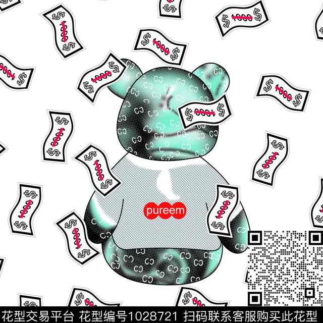 数码华亿平台几何胸前独幅数码印花华亿平台下载（图片编号: 1028721） - 瓦栏（Walan）