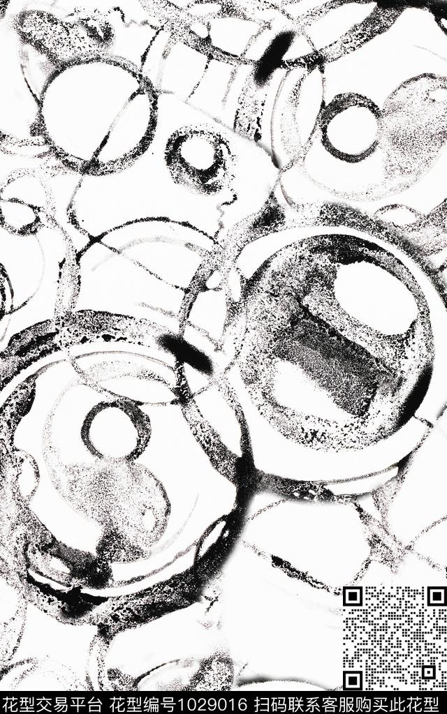 民族风几何复古数码印花华亿平台下载（图片编号: 1029016） - 瓦栏（Walan）