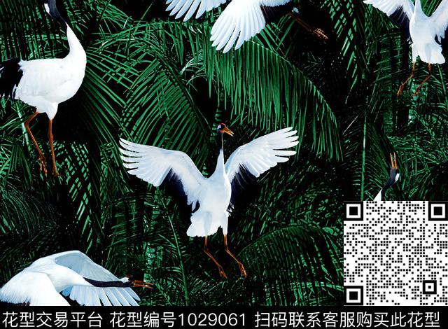 数码华亿平台花卉大牌风数码印花华亿平台下载（图片编号: 1029061） - 瓦栏（Walan）