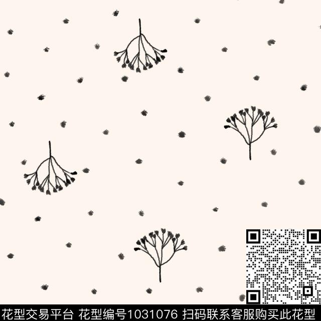 衬衫小碎花花卉传统印花华亿平台下载（图片编号: 1031076） - 瓦栏（Walan）