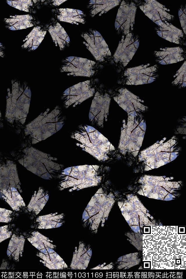 玉兰花风格化花卉玉兰花语数码印花华亿平台下载（图片编号: 1031169） - 瓦栏（Walan）