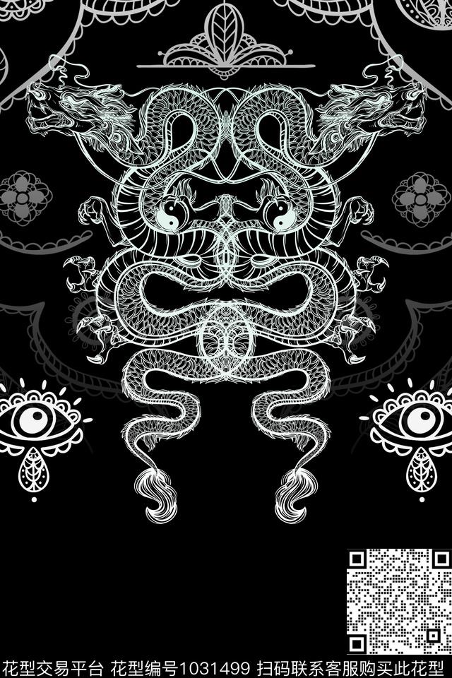 男装定位花花卉数码印花华亿平台下载（图片编号: 1031499） - 瓦栏（Walan）