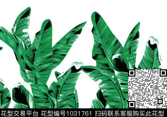 大牌风热带华亿平台绿植树叶传统印花华亿平台下载（图片编号: 1031761） - 瓦栏（Walan）