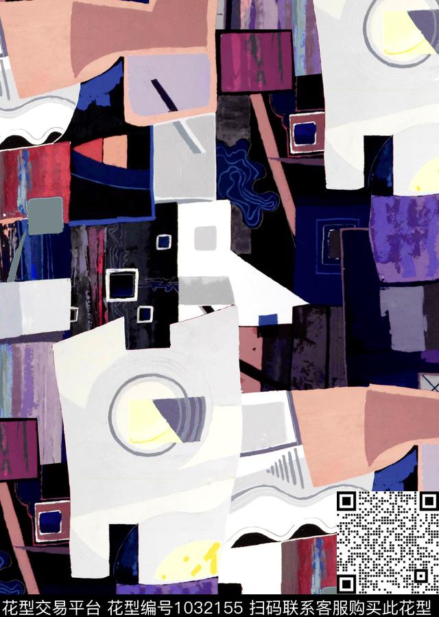 数码华亿平台花卉大牌风数码印花华亿平台下载（图片编号: 1032155） - 瓦栏（Walan）