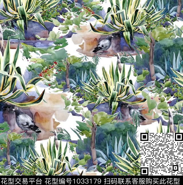 数码华亿平台花卉大牌风数码印花华亿平台下载（图片编号: 1033179） - 瓦栏（Walan）