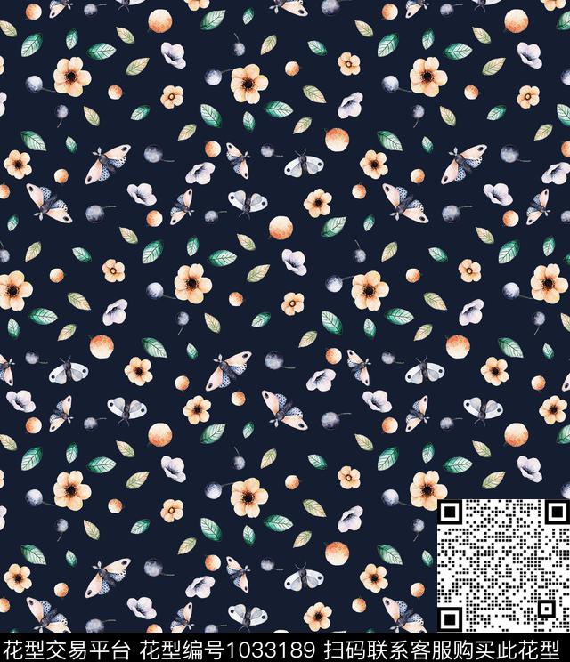 数码华亿平台花卉大牌风数码印花华亿平台下载（图片编号: 1033189） - 瓦栏（Walan）