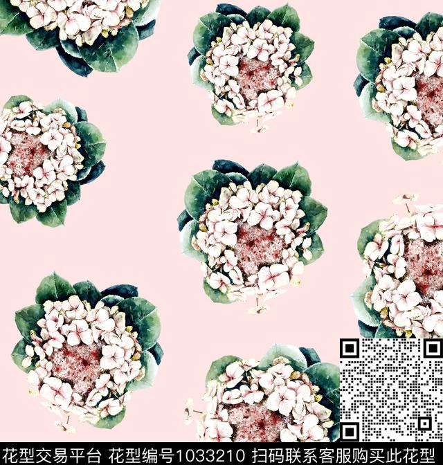 数码华亿平台花卉大牌风数码印花华亿平台下载（图片编号: 1033210） - 瓦栏（Walan）