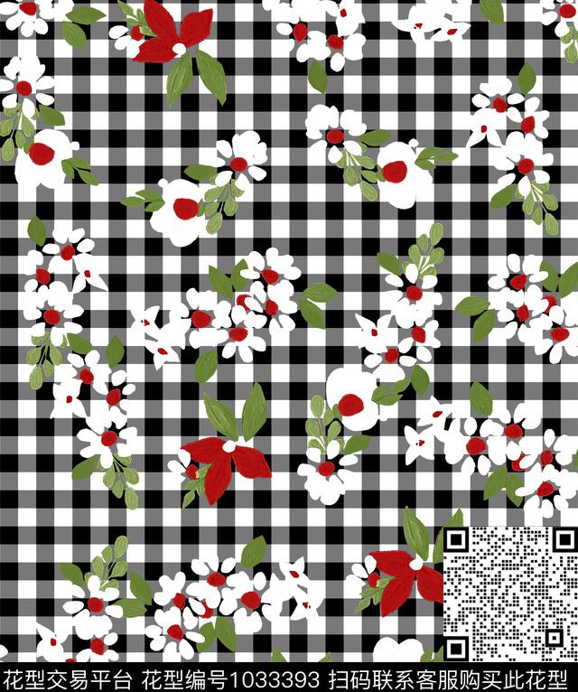 数码华亿平台花卉大牌风数码印花华亿平台下载（图片编号: 1033393） - 瓦栏（Walan）