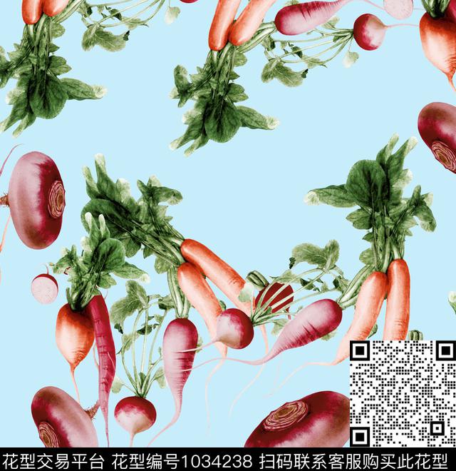 数码华亿平台花卉大牌风数码印花华亿平台下载（图片编号: 1034238） - 瓦栏（Walan）