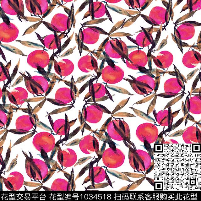 数码华亿平台小碎花花卉数码印花华亿平台下载（图片编号: 1034518） - 瓦栏（Walan）