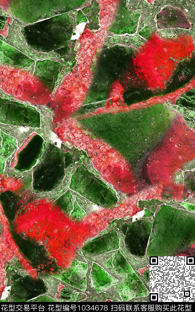 数码华亿平台笔触几何数码印花华亿平台下载（图片编号: 1034678） - 瓦栏（Walan）