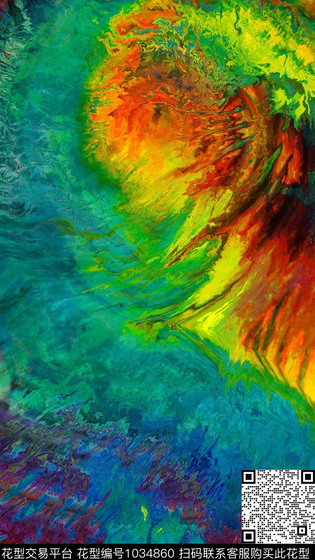 衬衫彩虹数码华亿平台数码印花华亿平台下载（图片编号: 1034860） - 瓦栏（Walan）