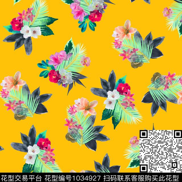 数码华亿平台小碎花春夏华亿平台数码印花华亿平台下载（图片编号: 1034927） - 瓦栏（Walan）