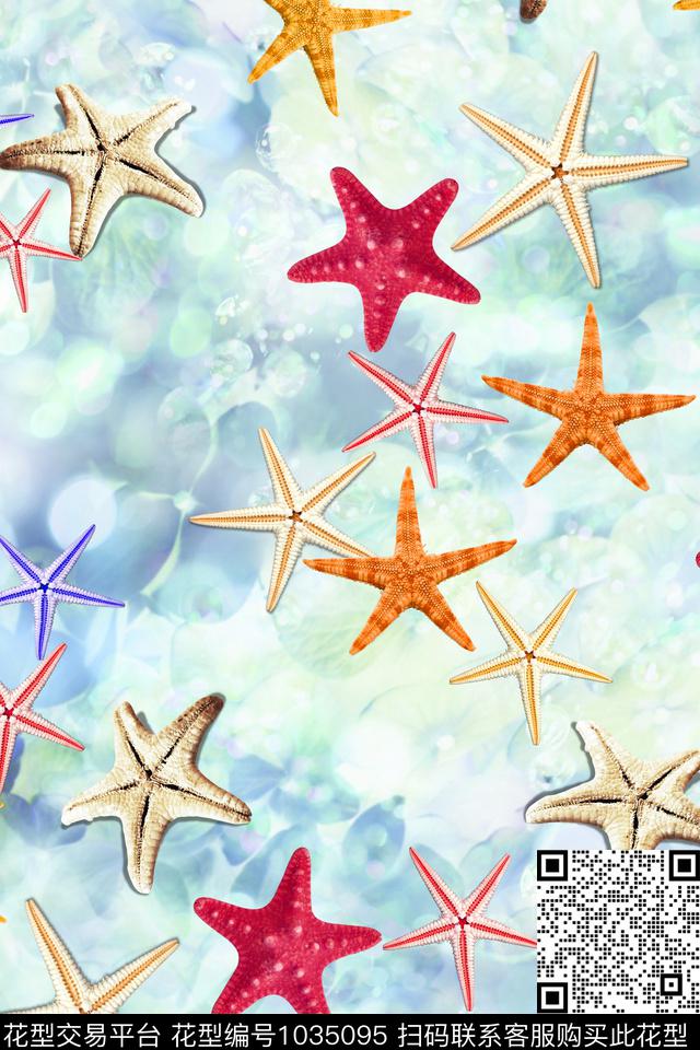 数码华亿平台肌理清爽底花卉数码印花华亿平台下载（图片编号: 1035095） - 瓦栏（Walan）