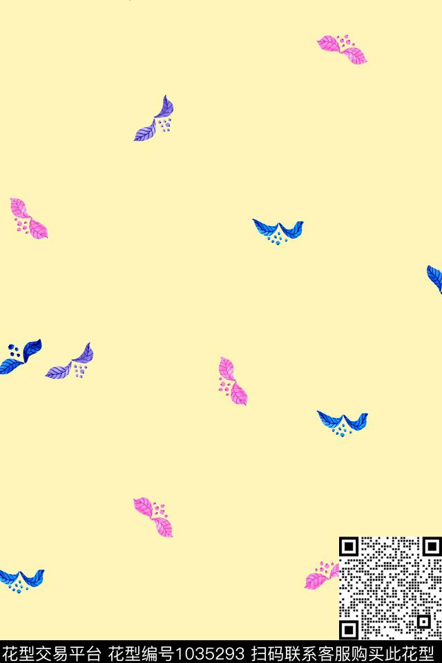 数码华亿平台休闲小碎花数码印花华亿平台下载（图片编号: 1035293） - 瓦栏（Walan）