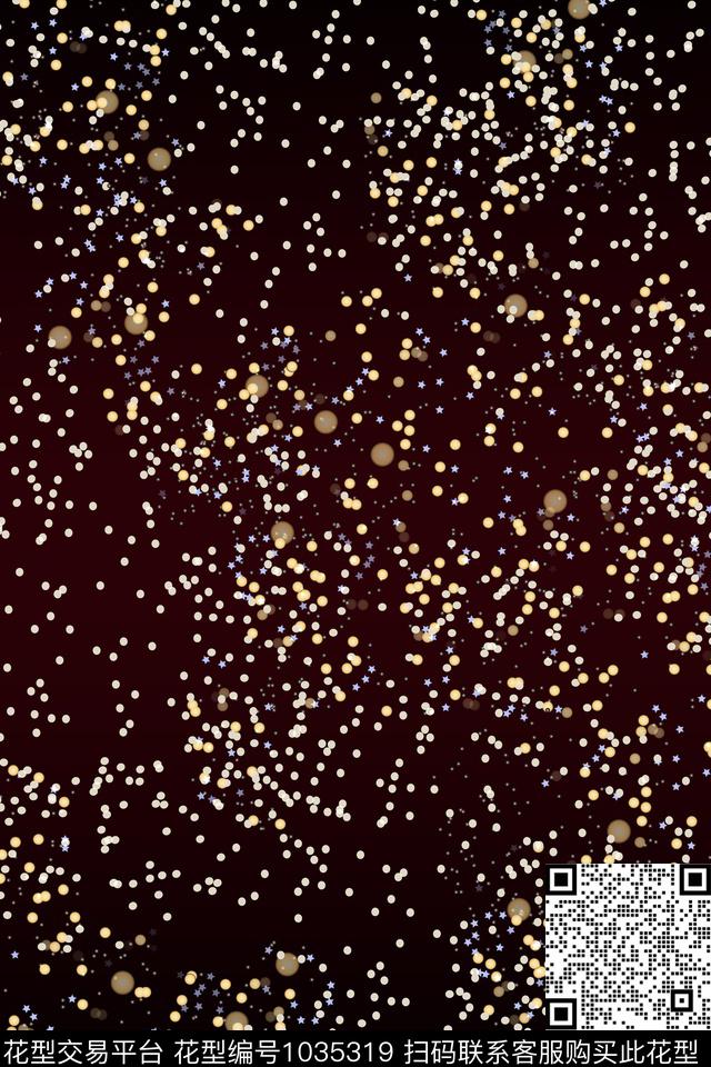 数码华亿平台星星星空数码印花华亿平台下载（图片编号: 1035319） - 瓦栏（Walan）