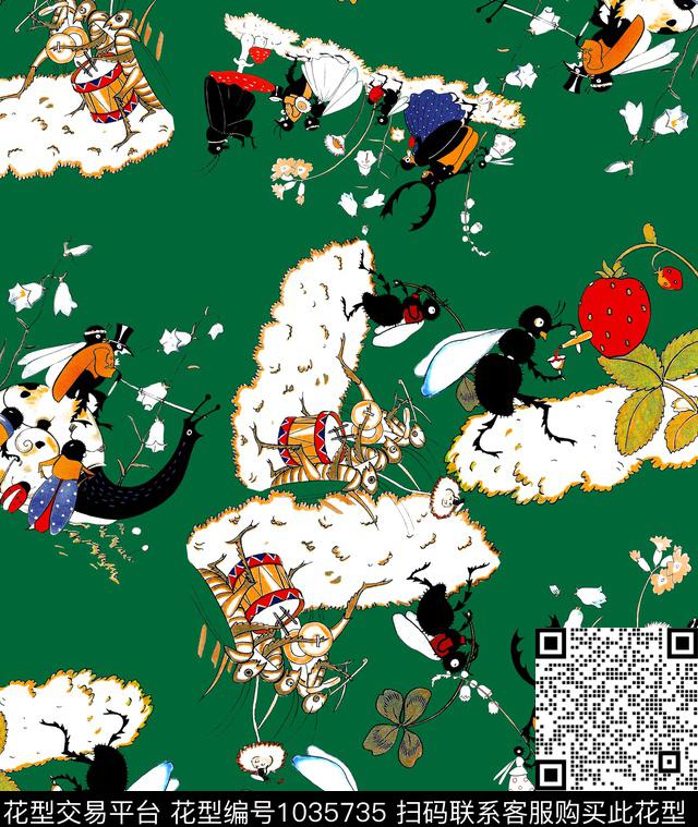 数码华亿平台花卉大牌风数码印花华亿平台下载（图片编号: 1035735） - 瓦栏（Walan）