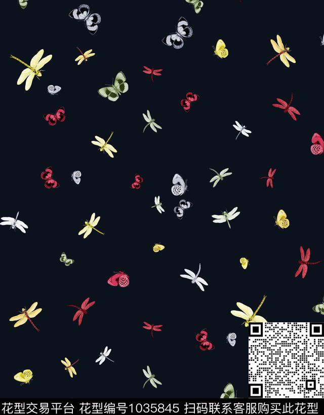 数码华亿平台花卉大牌风数码印花华亿平台下载（图片编号: 1035845） - 瓦栏（Walan）