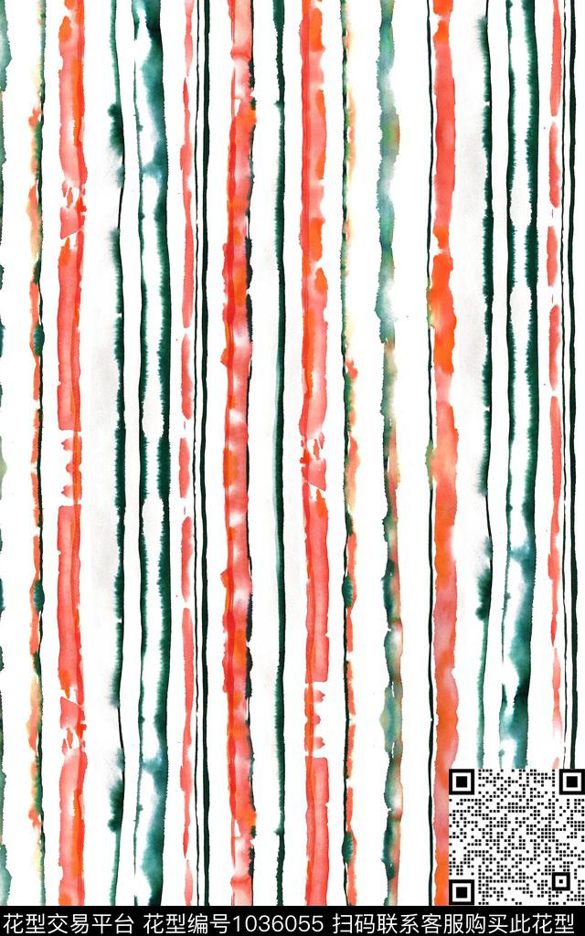 条纹渐变条纹五彩条纹传统印花华亿平台下载（图片编号: 1036055） - 瓦栏（Walan）