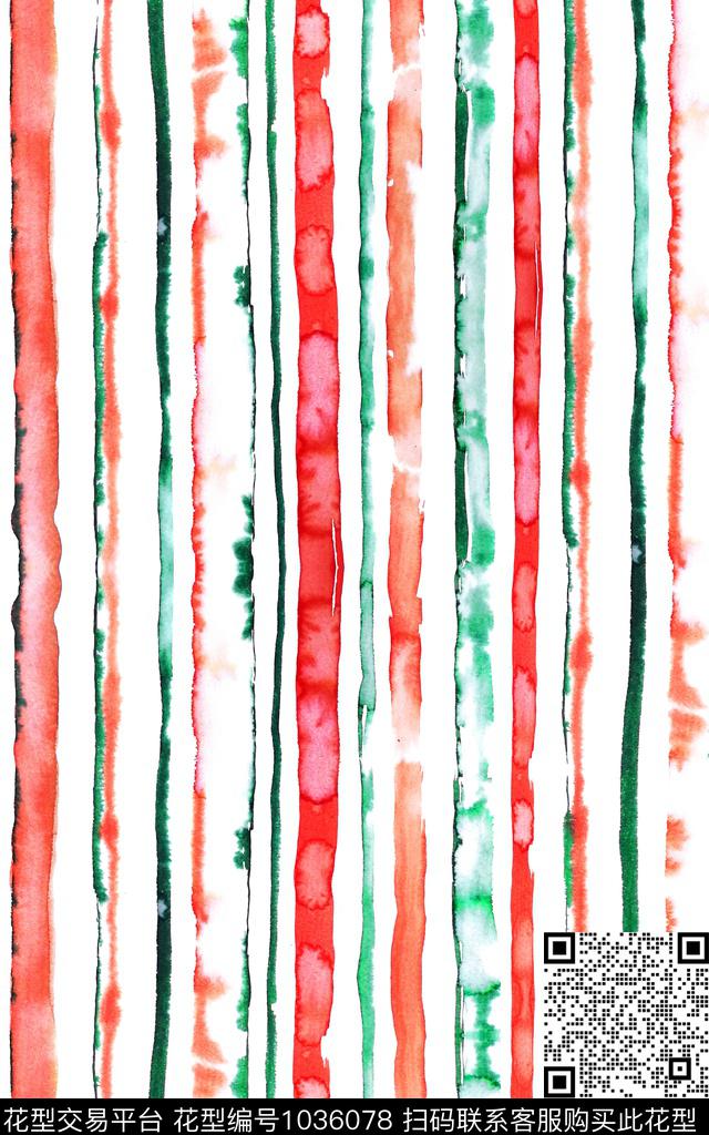 条纹渐变条纹五彩条纹传统印花华亿平台下载（图片编号: 1036078） - 瓦栏（Walan）