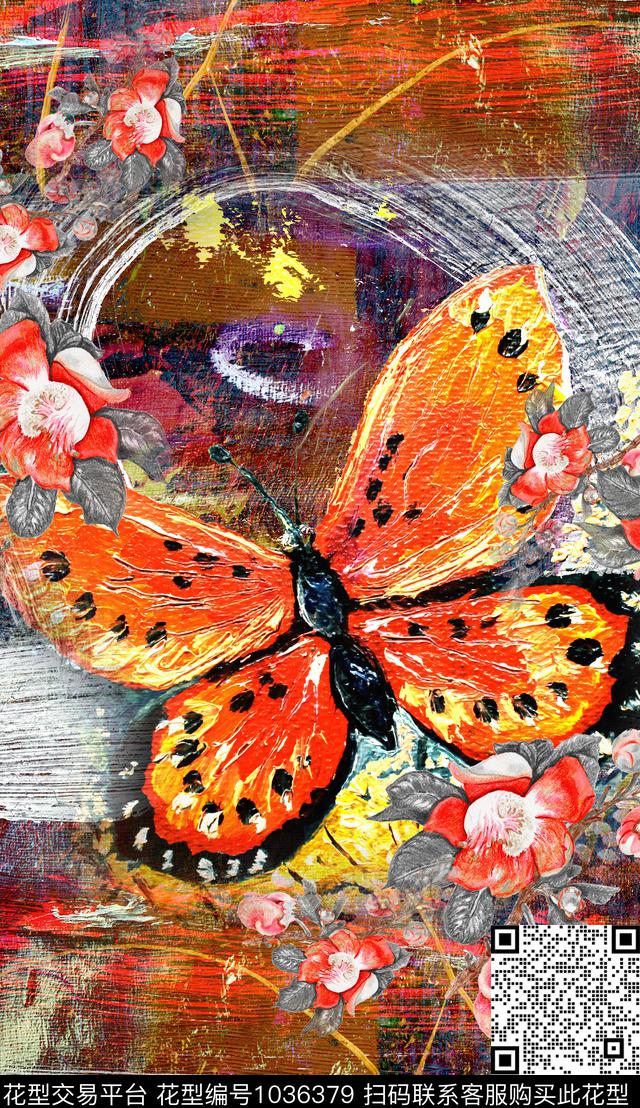 民族风肌理中老年数码印花华亿平台下载（图片编号: 1036379） - 瓦栏（Walan）