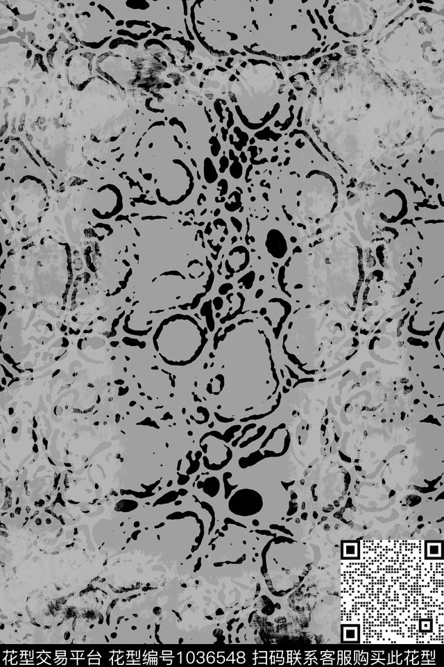 抽象花卉肌理图案男装休闲花卉数码印花华亿平台下载（图片编号: 1036548） - 瓦栏（Walan）