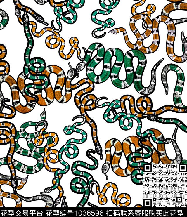 数码华亿平台动物大牌风数码印花华亿平台下载（图片编号: 1036596） - 瓦栏（Walan）