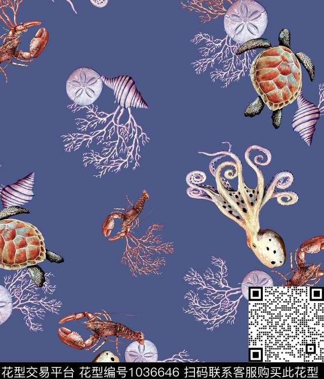 数码华亿平台动物大牌风数码印花华亿平台下载（图片编号: 1036646） - 瓦栏（Walan）