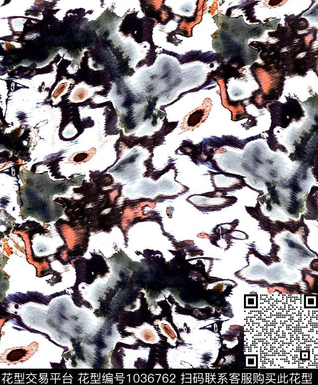 数码华亿平台抽象大牌风数码印花华亿平台下载（图片编号: 1036762） - 瓦栏（Walan）