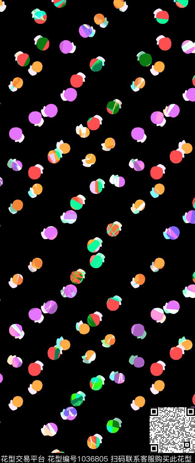 数码华亿平台女装几何数码印花华亿平台下载（图片编号: 1036805） - 瓦栏（Walan）