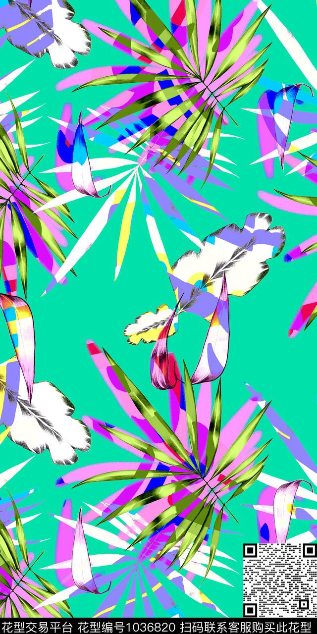 数码华亿平台女装几何数码印花华亿平台下载（图片编号: 1036820） - 瓦栏（Walan）