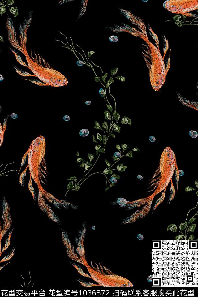 男装动物大牌风传统印花华亿平台下载（图片编号: 1036872） - 瓦栏（Walan）