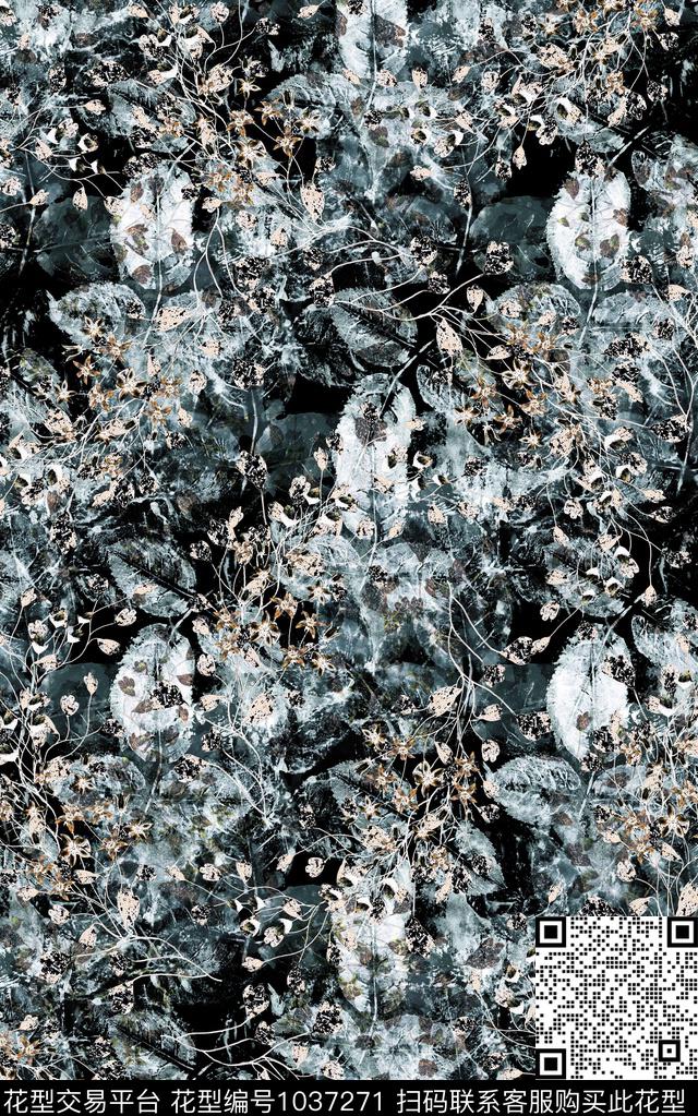 数码华亿平台民族风抽象数码印花华亿平台下载（图片编号: 1037271） - 瓦栏（Walan）