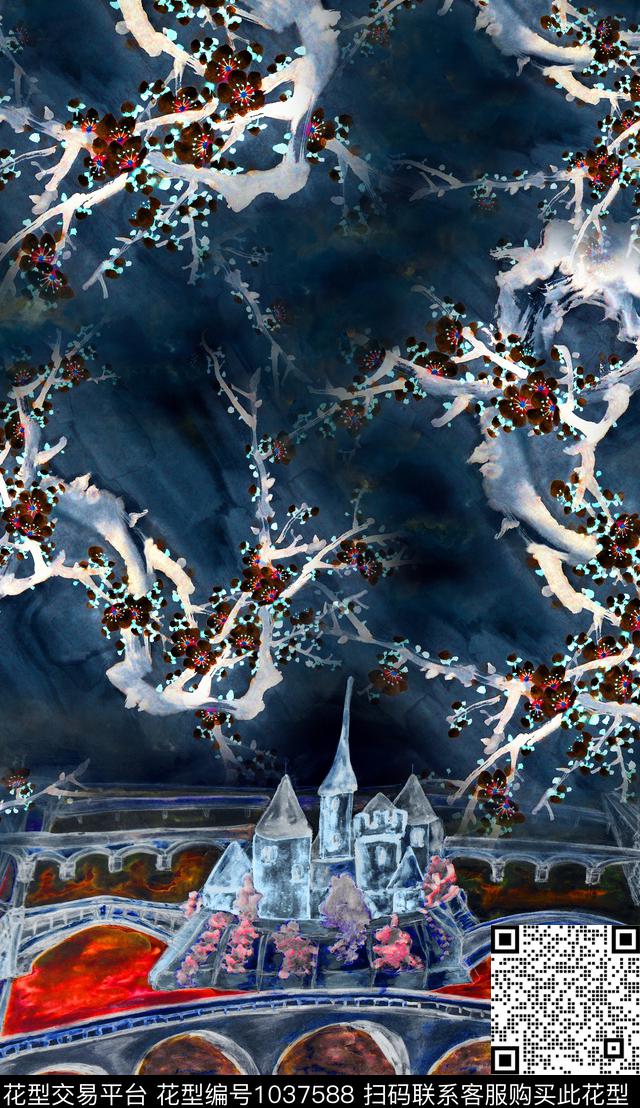 中国风深圳民族风数码印花华亿平台下载（图片编号: 1037588） - 瓦栏（Walan）