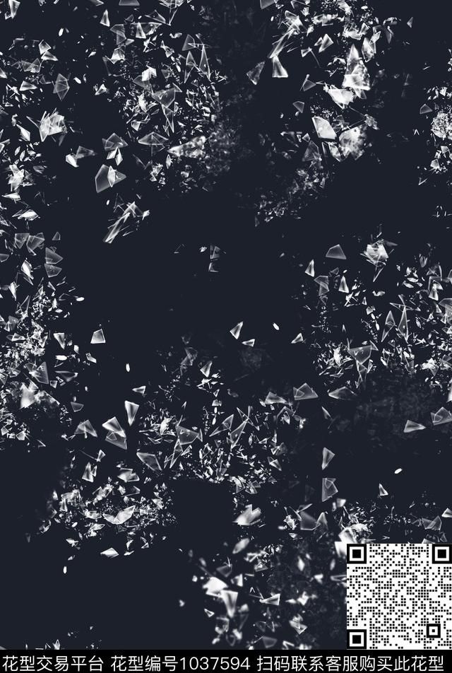 羽绒服裤子抽象男装数码印花华亿平台下载（图片编号: 1037594） - 瓦栏（Walan）