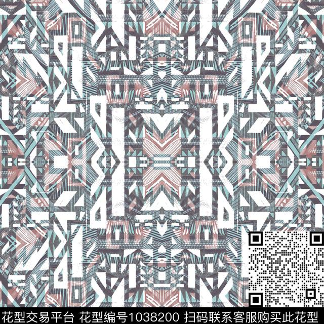 民族风大牌风泳装数码印花华亿平台下载（图片编号: 1038200） - 瓦栏（Walan）