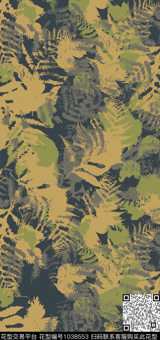 抽象男装传统印花华亿平台下载（图片编号: 1038553） - 瓦栏（Walan）