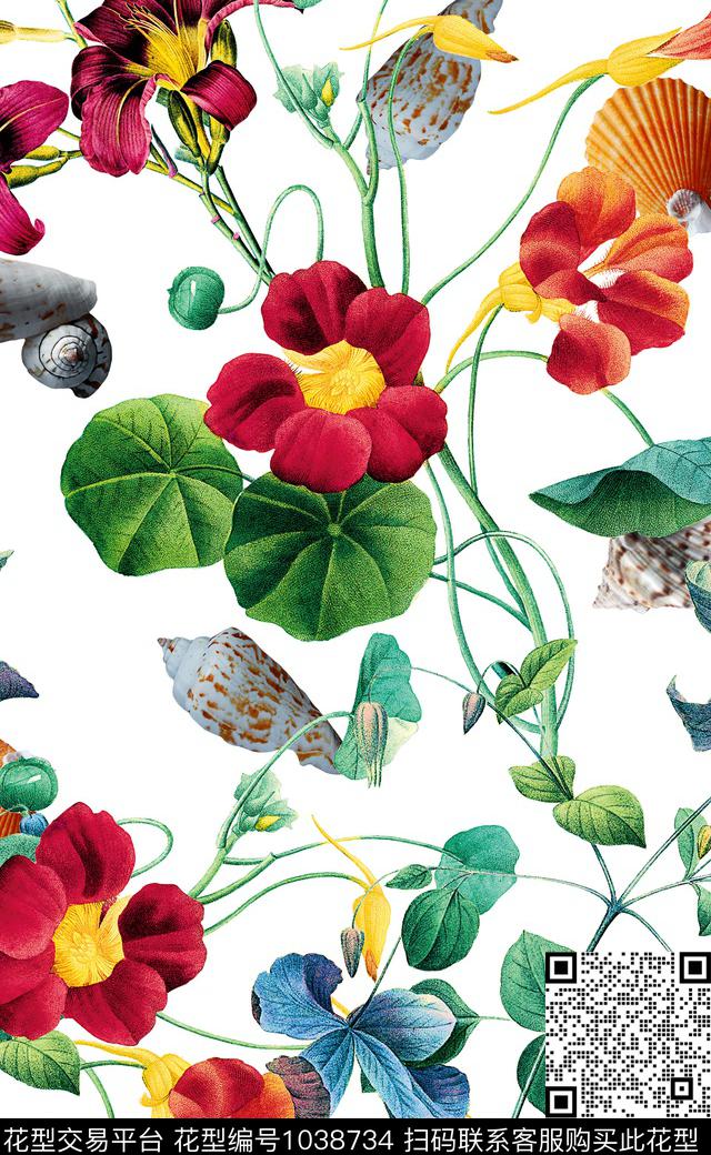 中国风数码华亿平台女装数码印花华亿平台下载（图片编号: 1038734） - 瓦栏（Walan）