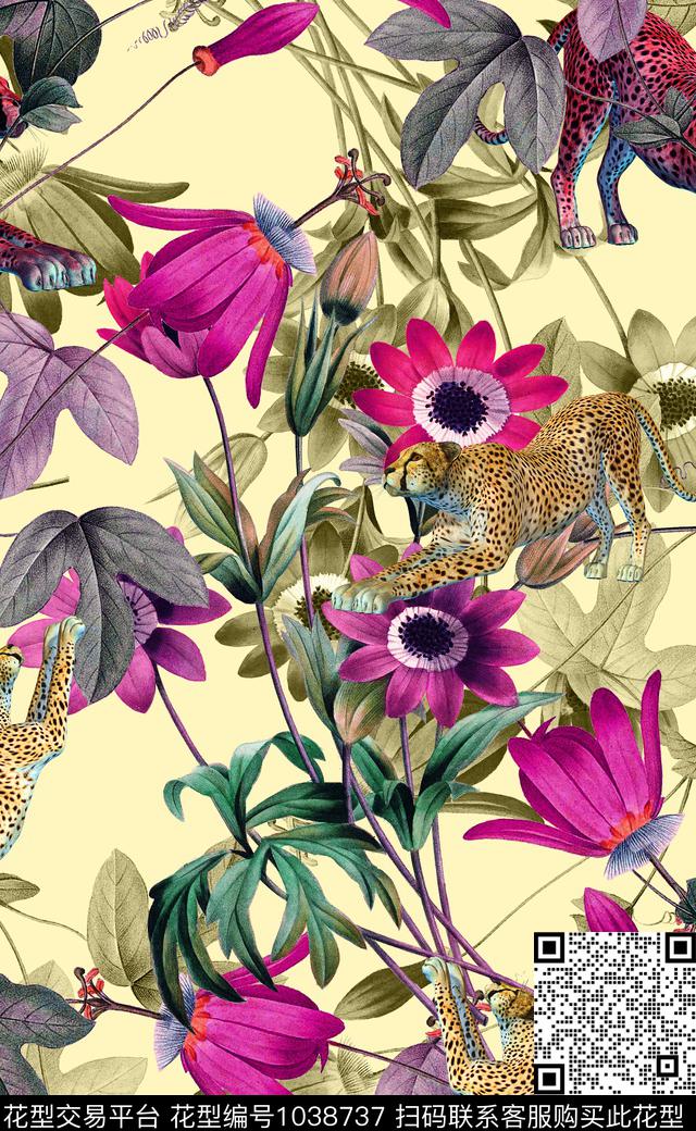 中国风数码华亿平台女装数码印花华亿平台下载（图片编号: 1038737） - 瓦栏（Walan）