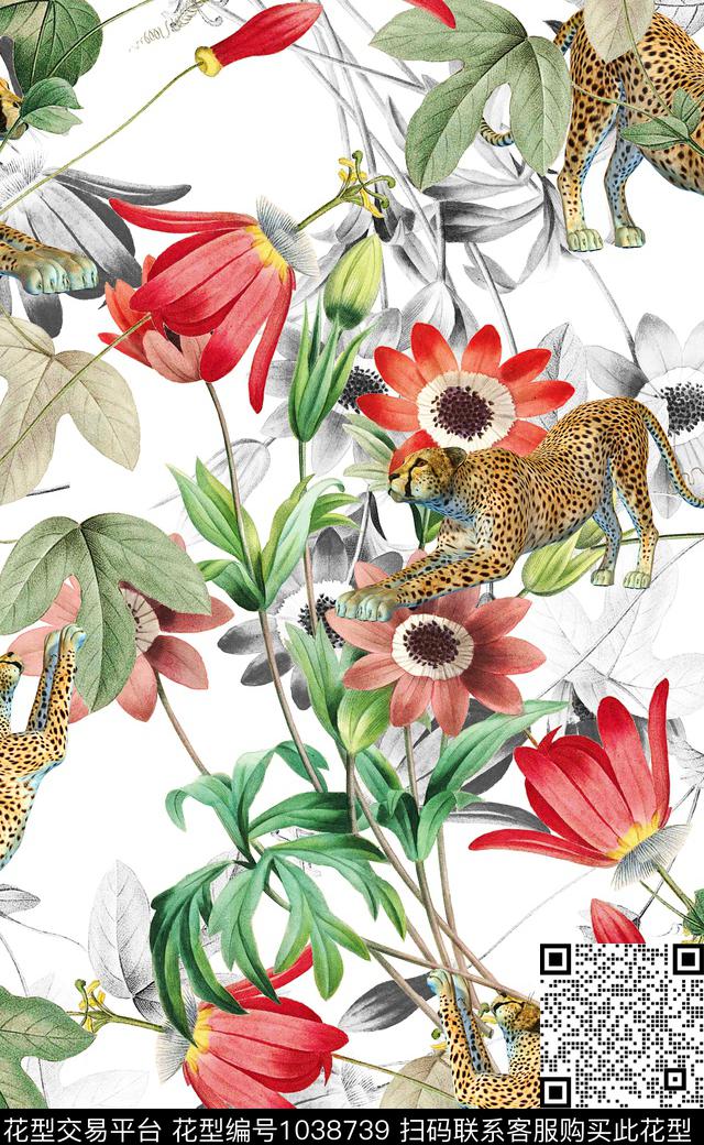 中国风数码华亿平台女装数码印花华亿平台下载（图片编号: 1038739） - 瓦栏（Walan）