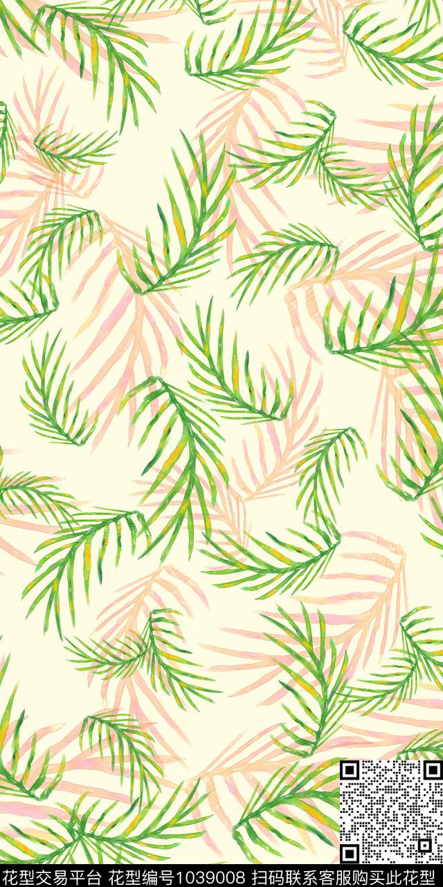 数码华亿平台小碎花水彩花卉数码印花华亿平台下载（图片编号: 1039008） - 瓦栏（Walan）