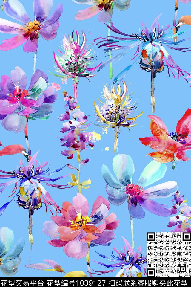 民族风数码印花华亿平台下载（图片编号: 1039127） - 瓦栏（Walan）