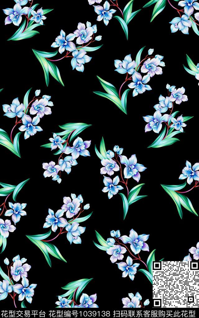 数码华亿平台民族风抽象数码印花华亿平台下载（图片编号: 1039138） - 瓦栏（Walan）