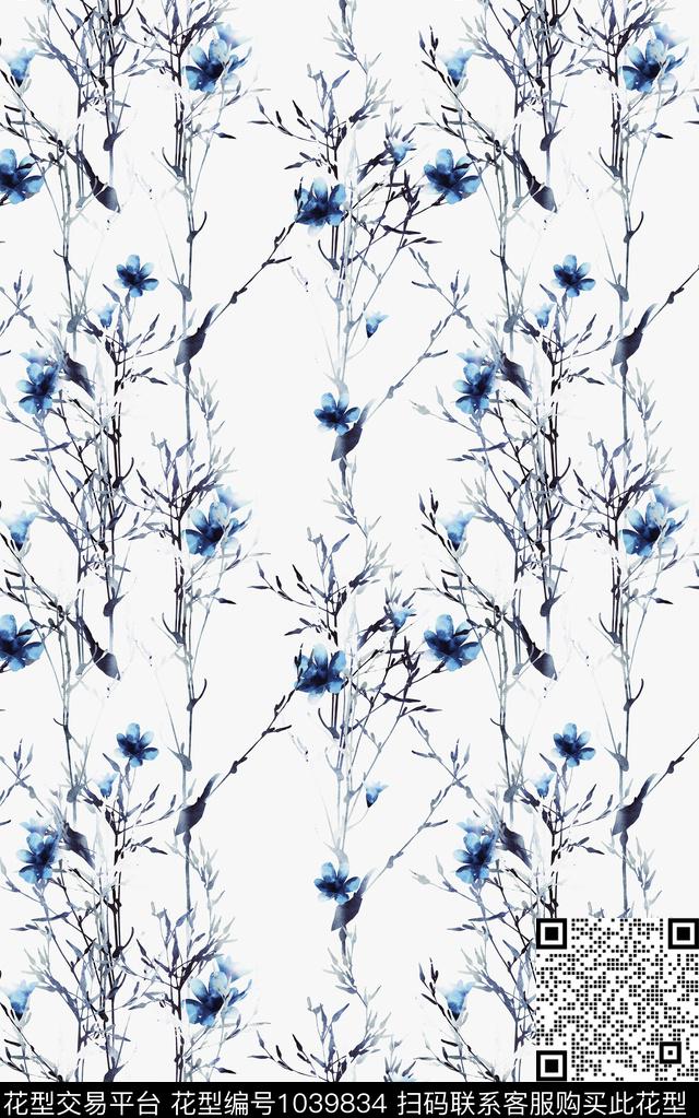 数码华亿平台民族风抽象数码印花华亿平台下载（图片编号: 1039834） - 瓦栏（Walan）