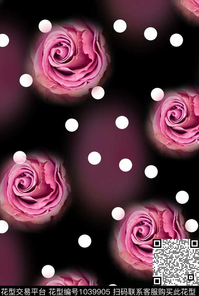 花卉几何几何花卉数码印花华亿平台下载（图片编号: 1039905） - 瓦栏（Walan）