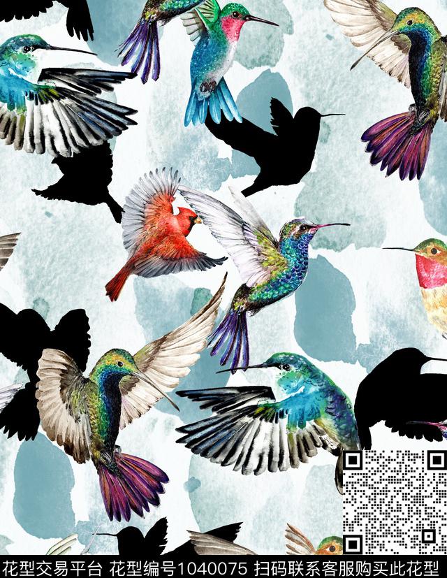 数码华亿平台动物大牌风数码印花华亿平台下载（图片编号: 1040075） - 瓦栏（Walan）