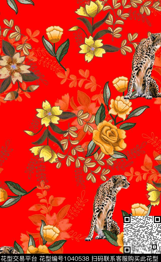 中国风数码华亿平台女装数码印花华亿平台下载（图片编号: 1040538） - 瓦栏（Walan）