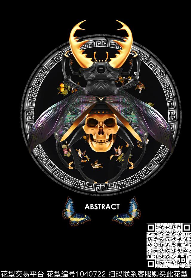 男装大牌风格印花定位T桖卫衣胸花印花数码印花华亿平台下载（图片编号: 1040722） - 瓦栏（Walan）