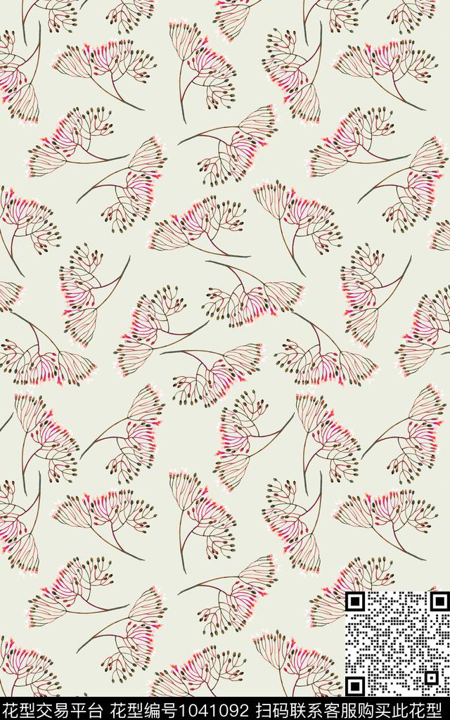 小碎花童装简单小花数码印花华亿平台下载（图片编号: 1041092） - 瓦栏（Walan）